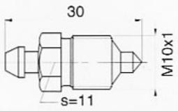 SN039-9 nuorinimo varžtas M10x1 30mm ALFA CIT FIAT FORD PEU VOLVO VW