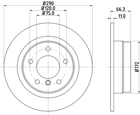 BMW 1 F20/F21, 2 F22/F23/F87 1.5-2.0D 11- galo 290x11