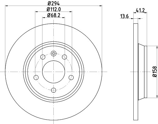 Ford Galaxy, Seat Alhambra, VW Sharan, Transporter 1.8-2.8 90- galo 294x14