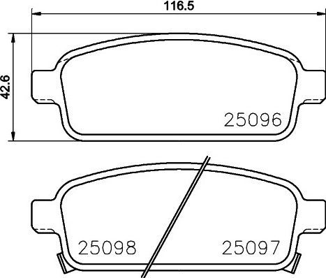 Opel Astra 09-, Zafira Tourer 11-, Ampera 11-, Chevrolet Cruze 09-, Orlando 11- galo