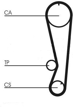 HR77107x22mm Mazda 323 1.4-1.6 86-04