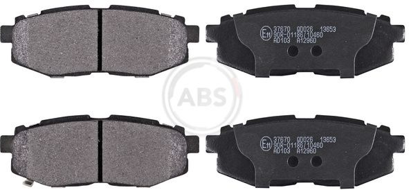  stabdžių trinkelių rinkinys, diskinis stabdys