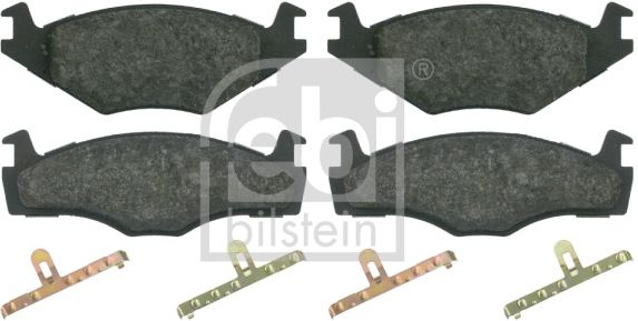  stabdžių trinkelių rinkinys, diskinis stabdys