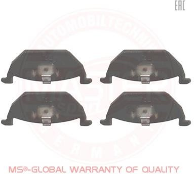 Audi A3 96-, Seat Cordoba 02-, Ibiza 99-, Skoda Octavia 97-, VW Golf IV, Polo 97-; P146xA54.7xS19.7mm; Ate; priekio