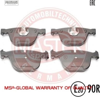 BMW 5ser. E60/E61 03-, 6ser. E63/E64 04-, 7ser. 02-, X5 07-, X6 08-; P139.6xA67.8xS17mm; Ate; galo