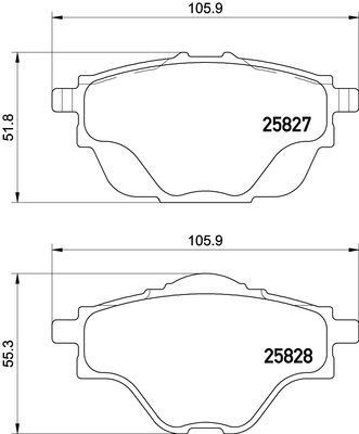 Citroen C4 Picasso 13-, DS7 17-, Peuegot 308, 3008, 5008 galo