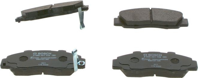  stabdžių trinkelių rinkinys, diskinis stabdys