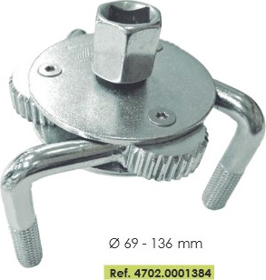 Raktas tepalo , kuro filtrams atsukti universalus D69-D136mm