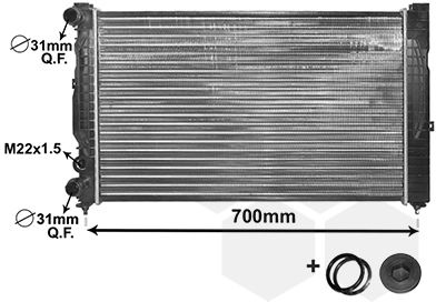  radiatorius, variklio aušinimas