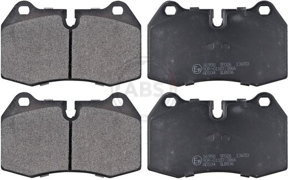  stabdžių trinkelių rinkinys, diskinis stabdys