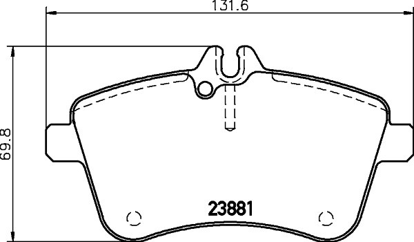 MB A class W169 04- , B class W245 05- priekio