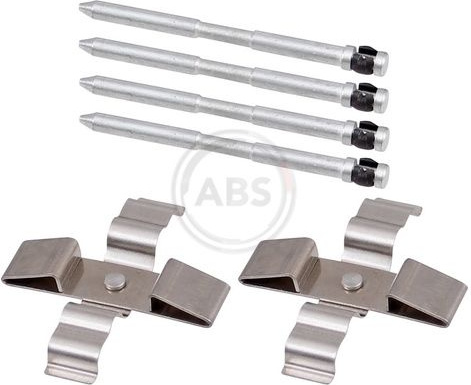  priedų komplektas, diskinių stabdžių trinkelės