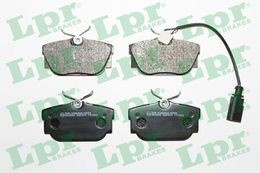 VW Sharan 95-, Transporter T4 90-; P94.9xA51xS16.5mm; indikatoriai 1; Trw; galo