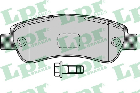 Citroen Jumper 06-, Fiat Ducato 06-, Peugeot Boxer 06-; P136.8xA48.9xS19.1mm; Brembo; galo