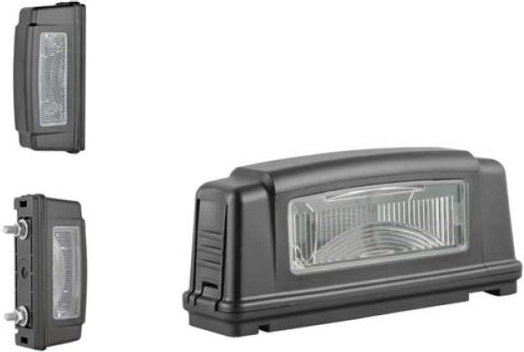 Universalus žibintas numerio apšvietimui 12V-24V