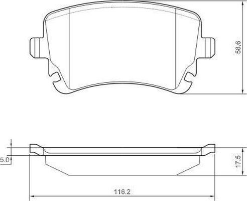 Audi A4 03-, A6 02-, A8 02-, VW Phaeton 02-, Transporter T5 09- galo