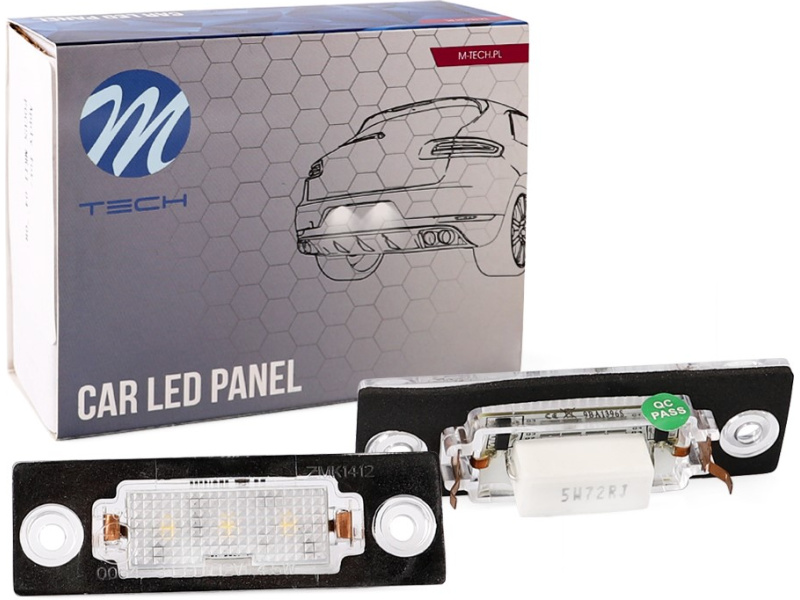 Skoda Superb 01- , VW Caddy 04- , Golf Plus 05-08 , Jetta 05- , Passat 00- , Touran , Multivan 03- , Transporter T5 /T6 LED 2 vnt.