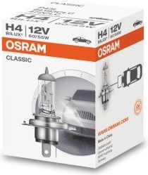 OSRAM Classic 12V 60/55W H4 P43t 64193CLC