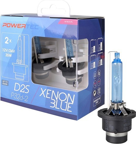 D2S DUO Powertec Xenon Blue 6500K