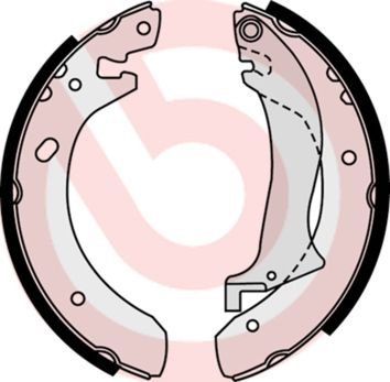 stabdžių trinkelių komplektas