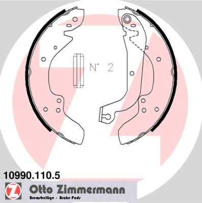  stabdžių trinkelių komplektas