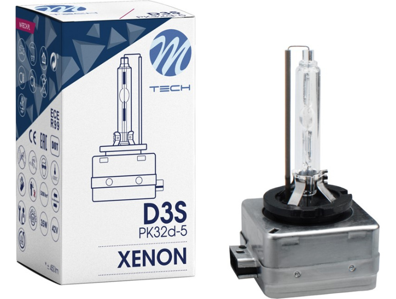 D3S 6000K 42V 35W PK32d-5 su blokeliu