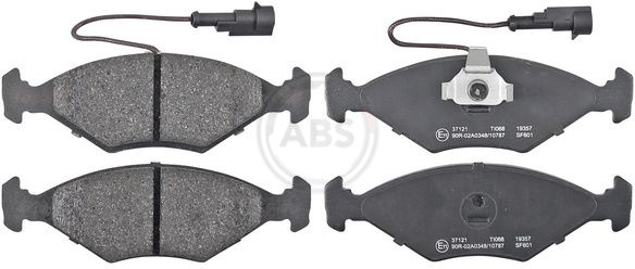  stabdžių trinkelių rinkinys, diskinis stabdys