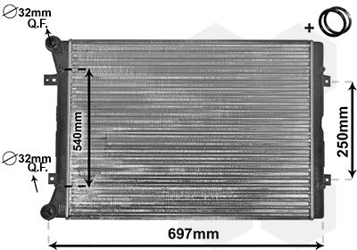  radiatorius, variklio aušinimas