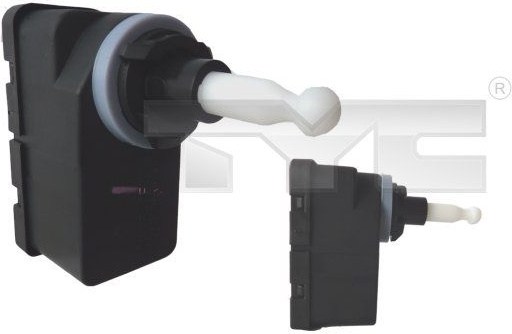  Vykdomasis elementas, žibintų diapazono reguliavimas