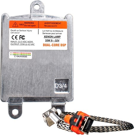 M-Tech XENON D3S/D3R balasto blokas CANBUS 35W +/-1 ; 9-32 V DC ; 3.1A nom; 8A max CE