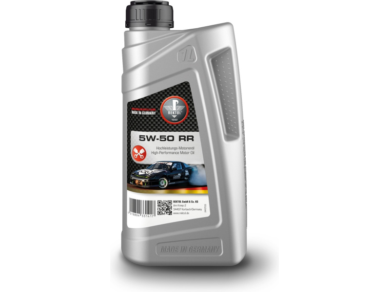 5W50 RR 1L API SP, ILSAC GF-6A , Race Performance , PAO-Ester-HC