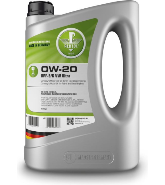 0W20 DPF-VW Ultra 5L API SP ACEA C5/C6