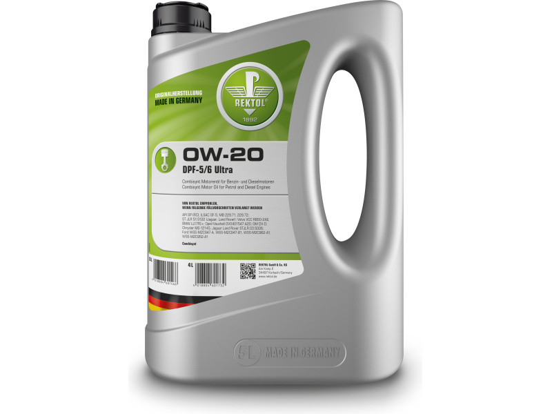0W20 5L DPF-5 Ultra API SP/SN (RC)