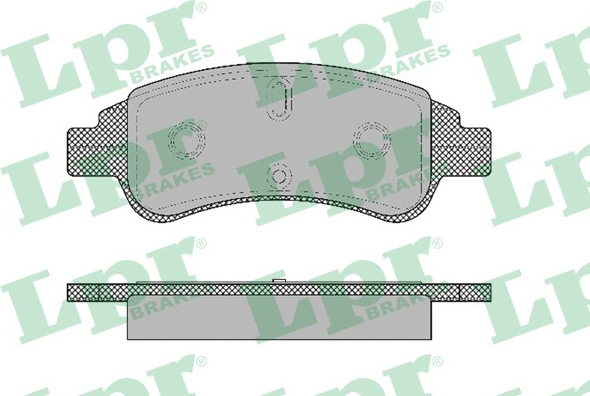 Citroen Berlingo 96-, C2 03-, C3 02-, C4 04-, Xsara Picasso 99- 18.8mm priekio