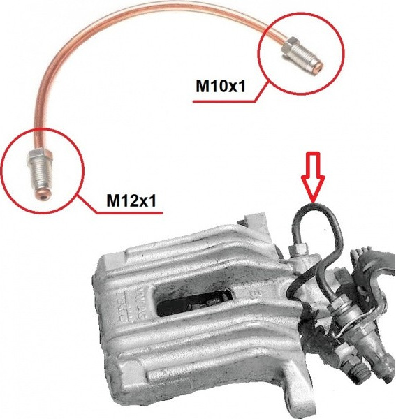 3-2 0150-10/12 Audi, Seat, Skoda , VW galinio suporto d.p. M10x1 / M12x1