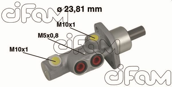  pagrindinis cilindras, stabdžiai