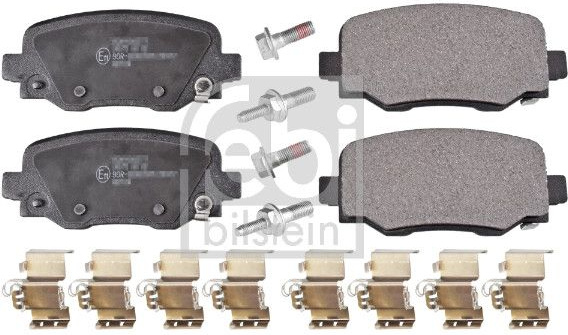  stabdžių trinkelių rinkinys, diskinis stabdys