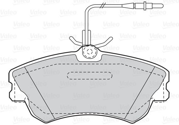  stabdžių trinkelių rinkinys, diskinis stabdys