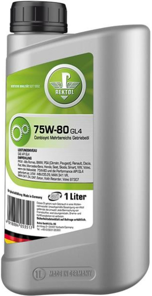 75W80 GL4 1L BMW MTF LT2 , MB 235.29 sint.