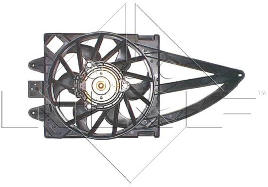  ventiliatorius, radiatoriaus