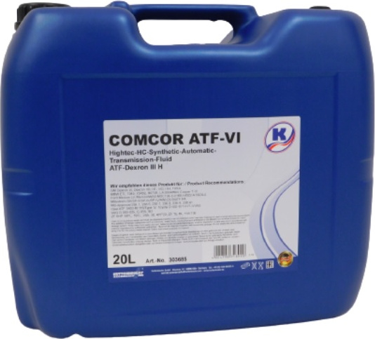 Comcor ATF VI 20L GM Dexron VI Opel nuo 06- , dengia Dexron IID, III F/G/H , ATF 6