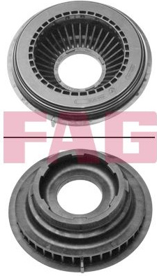  frikcinis guolis, pakabos statramsčio atramos montavimas