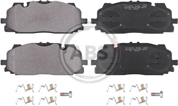  stabdžių trinkelių rinkinys, diskinis stabdys