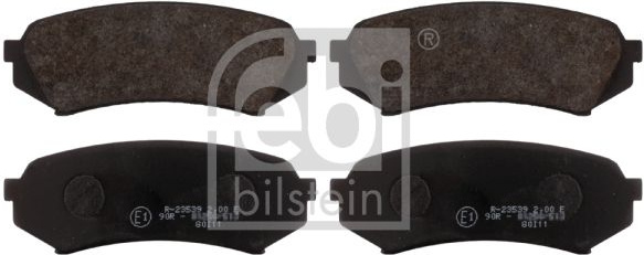  stabdžių trinkelių rinkinys, diskinis stabdys