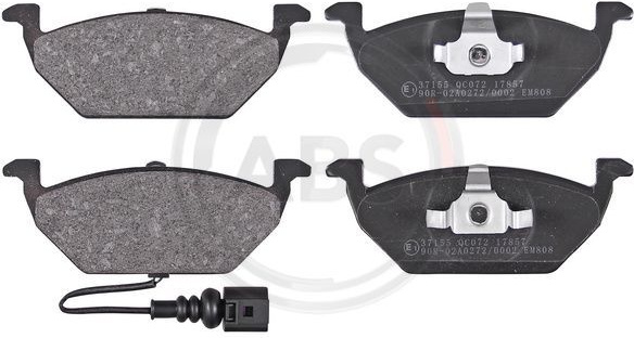  stabdžių trinkelių rinkinys, diskinis stabdys