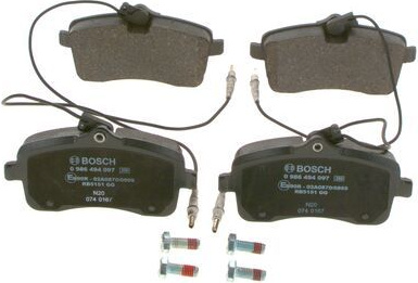  stabdžių trinkelių rinkinys, diskinis stabdys