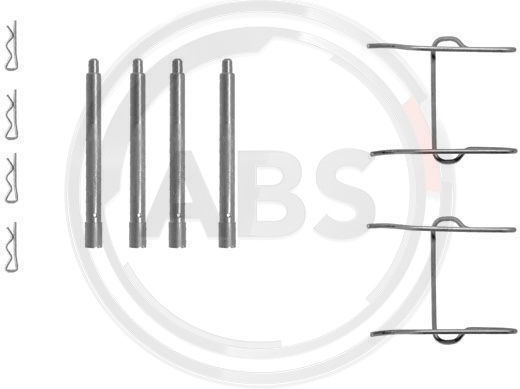  priedų komplektas, diskinių stabdžių trinkelės