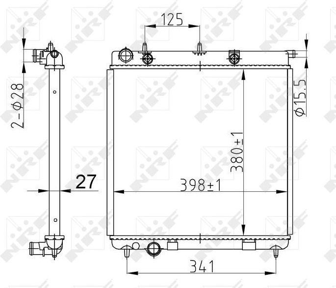  radiatorius, variklio aušinimas