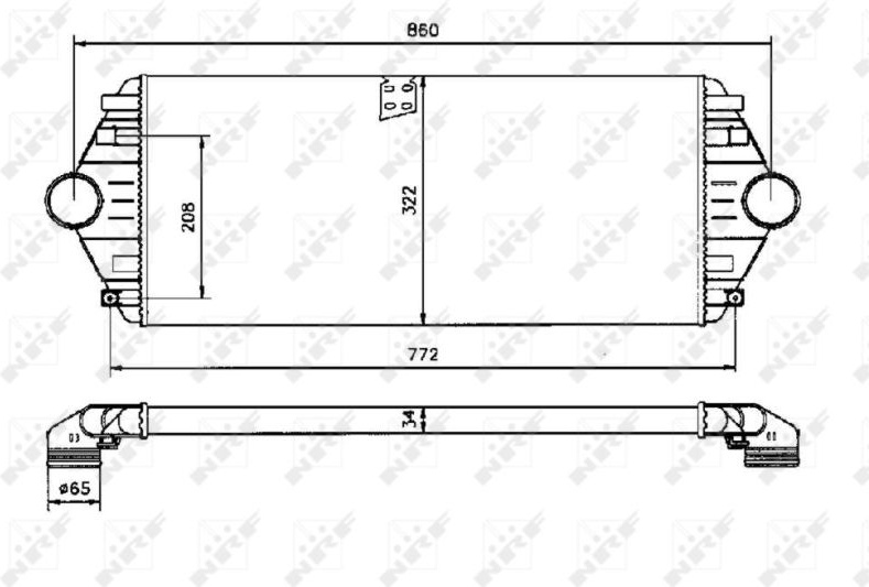  tarpinis suslėgto oro aušintuvas, kompresorius
