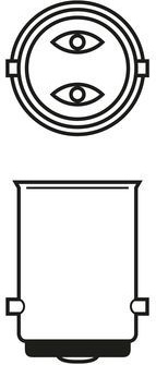  galinio rūko žibinto lemputė